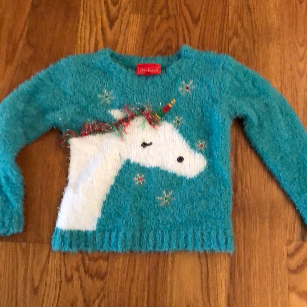 Worn once teal sweater